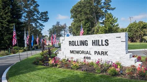 Rolling hills memorial park - Rolling Hills Memorial Park | 4100 Hilltop Drive | Richmond, CA 94803 | Tel: 510-223-6161 | | | Directions Directions. You are welcome to call us any time of the day ... 